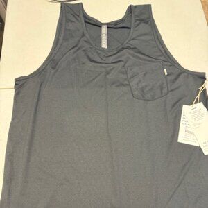 Vuori Mens Black Performance Tank Medium NWT